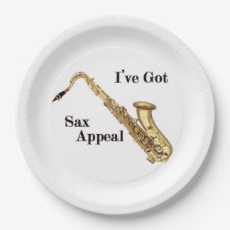 Prato De Papel Placa de papel saxofone