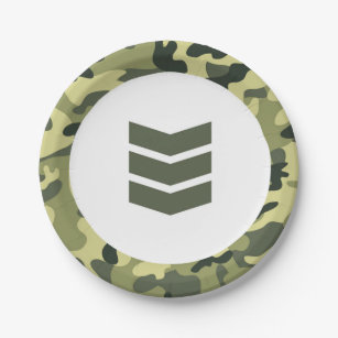 Pratos Placa Do Soldado Zazzle Com Br