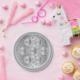 Prato De Papel Placa de vedação prateada