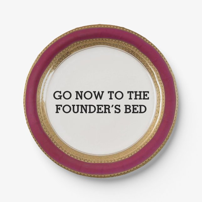 Prato De Papel Placa de Waffle (Frente)