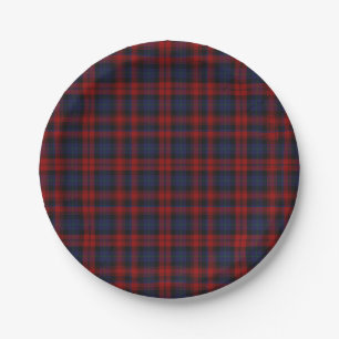 Prato De Papel Placa de Xadrez do MacLachlan Clan Tartan
