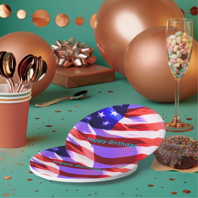 Prato De Papel Placa do aniversário de criança (Múltiplo)