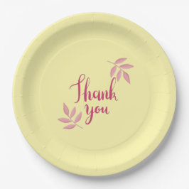 Prato De Papel placa do chá de fraldas