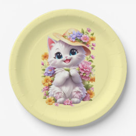 Prato De Papel placa do chá de fraldas