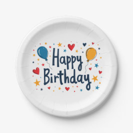 Prato De Papel Placa do partido