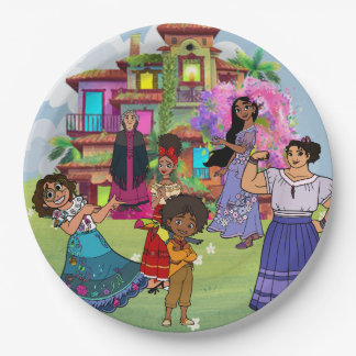 Prato De Papel placa encanto