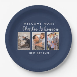 Prato De Papel Placa fotográfica de festa surpresa