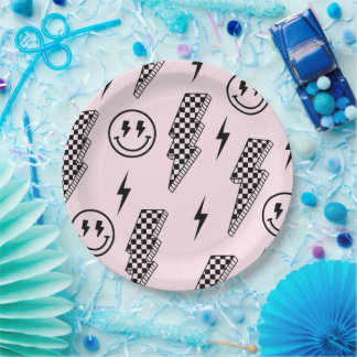 Prato De Papel Placa Verificadora Rock n Roll