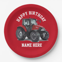 Placas de Aniversário da Agricultura Vermelha