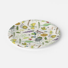 Prato De Papel Placas de Aniversário do inseto Personalizadas