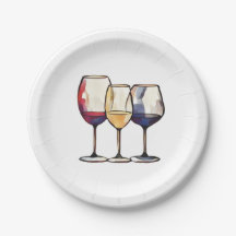 Placas De Festas De Vinho