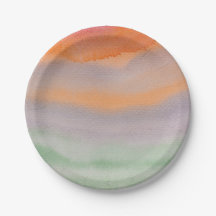 Placas de Ondas de Aquarela