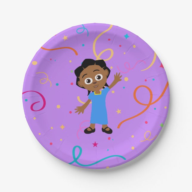 Prato De Papel Placas de papel Akili (Frente)