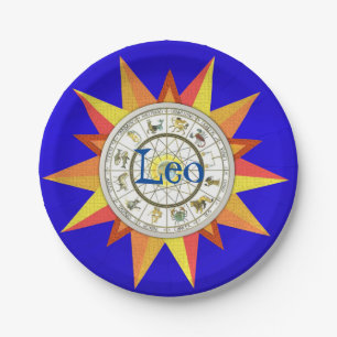Prato De Papel Placas de Papel, Astrologia Blue Star