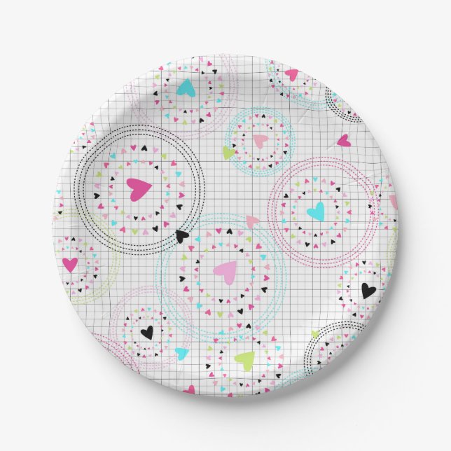 Prato De Papel Placas de Papel Cardíaco (Frente)