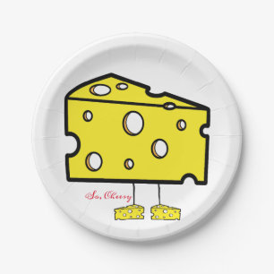 Prato De Papel Placas De Papel, Cheesy