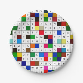 Prato De Papel Placas de papel com tema de acampamento das