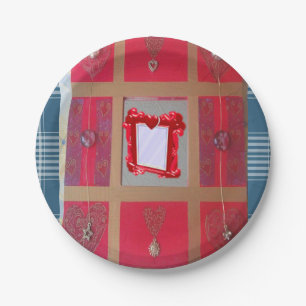 Prato De Papel Placas de papel Coração