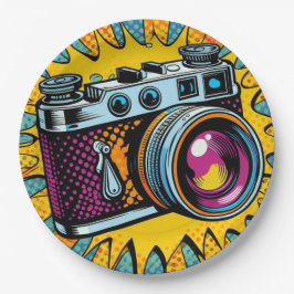 Prato De Papel Placas de papel da câmera!