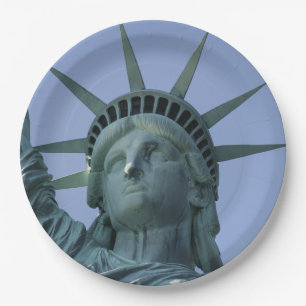 Prato De Papel Placas de papel da estátua da liberdade