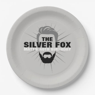 Prato De Papel Placas de papel da festa de aniversário dos homens