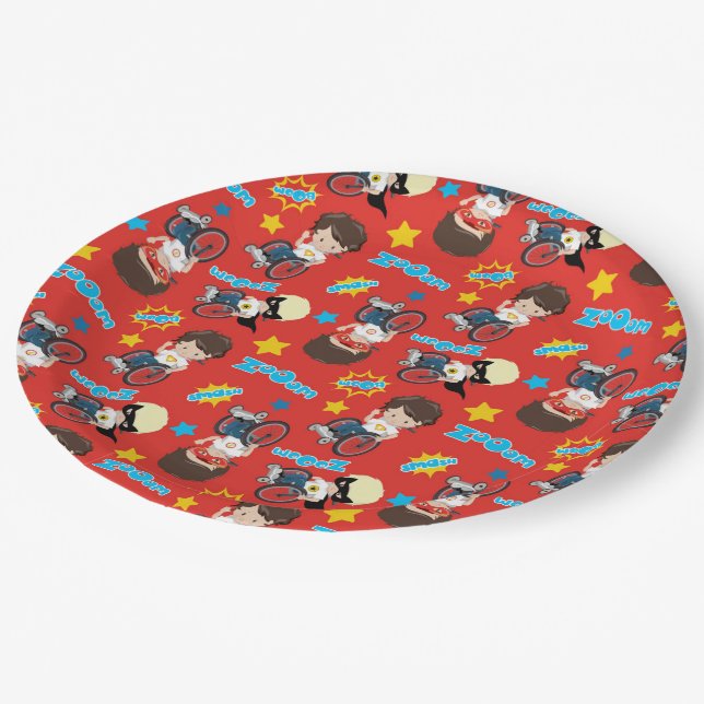 Prato De Papel Placas de papel de 9" (Inclinado)