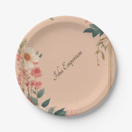 Prato De Papel Placas de papel de artesanato com motivos flexívei