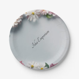 Prato De Papel Placas de papel de artesanato com motivos flexívei