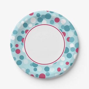 Prato De Papel Placas de Papel de Berries de Natal