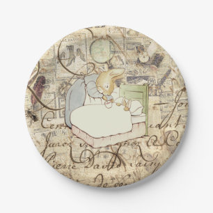 Prato De Papel placas de papel de composição de coelho peter