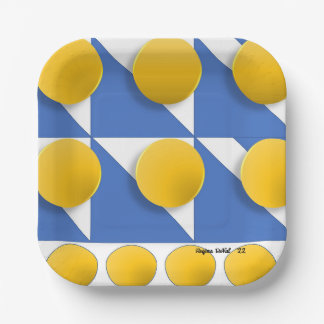 Prato De Papel Placas de papel de DeVal