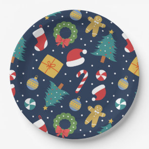 Prato De Papel Placas de papel de férias Jolly Jumble