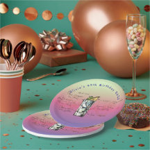 Placas de papel de Festa de aniversário azul