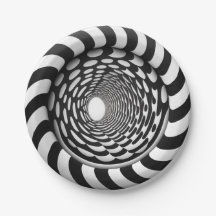 Placas de papel de ilusão 3D