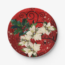 Placas de papel de Natal