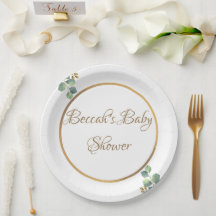 Placas de papel de partes elegantes