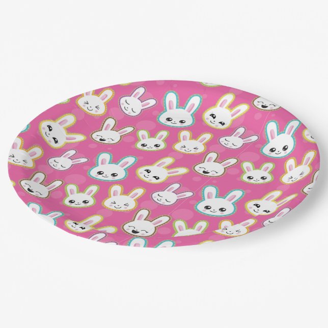 Prato De Papel Placas de papel de páscoa 9" (Inclinado)