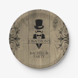 Prato De Papel Placas de papel de solteiro