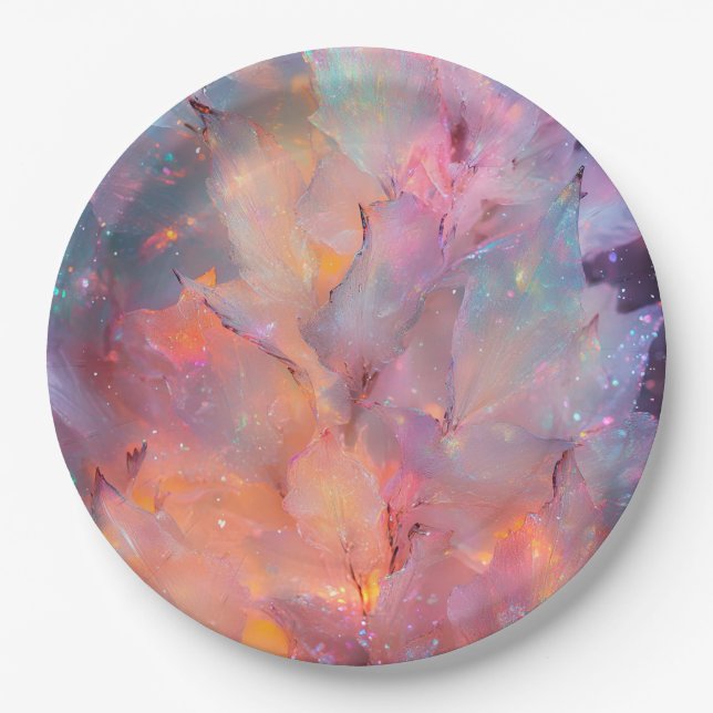 Prato De Papel Placas de papel delta elegantes (Frente)