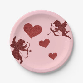 Prato De Papel Placas de papel do namorados