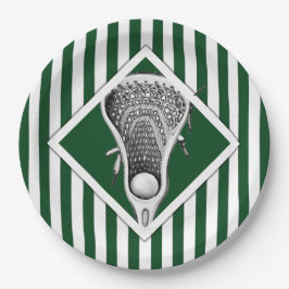 Prato De Papel Placas de papel do Partido Lacrosse