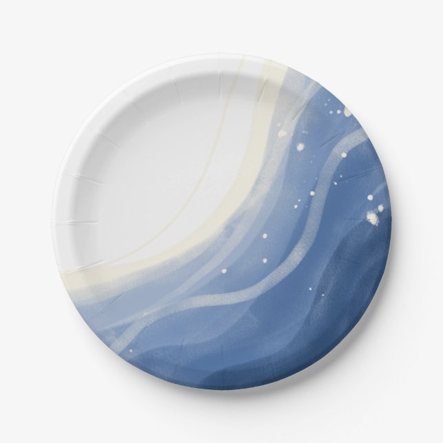 Prato De Papel Placas de papel do partido Summer Vibes (Frente)