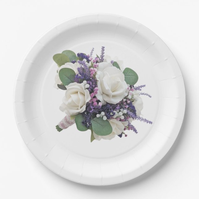 Prato De Papel Placas de papel e de festas (Frente)