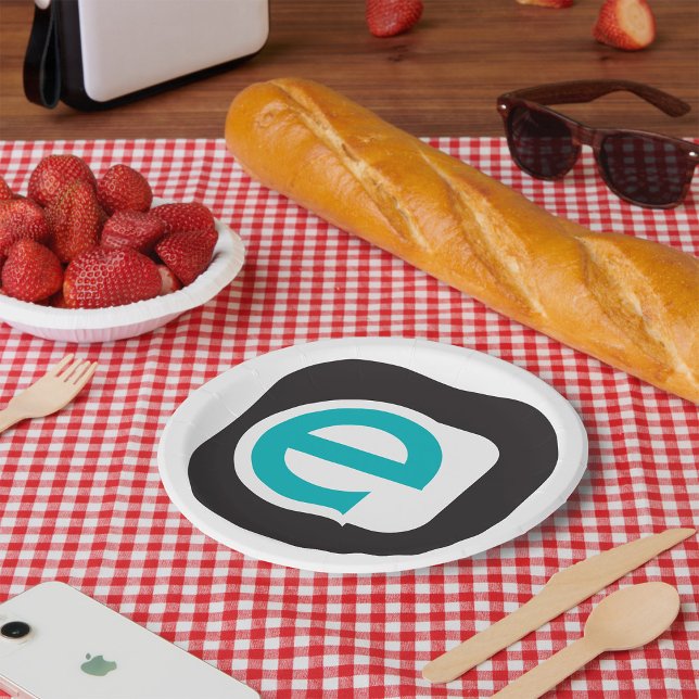 Prato De Papel Placas de papel E para minúsculas (Criador carregado)