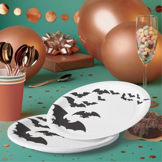 Prato De Papel Placas de papel Halloween (Múltiplo)