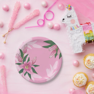 Prato De Papel Placas De Papel Liloso, Brilhantes E Brilhantes