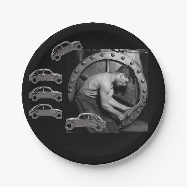 Prato De Papel Placas de papel mecânicas (Frente)