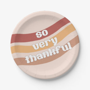 Prato De Papel Placas De Papel Muito Agradecidas