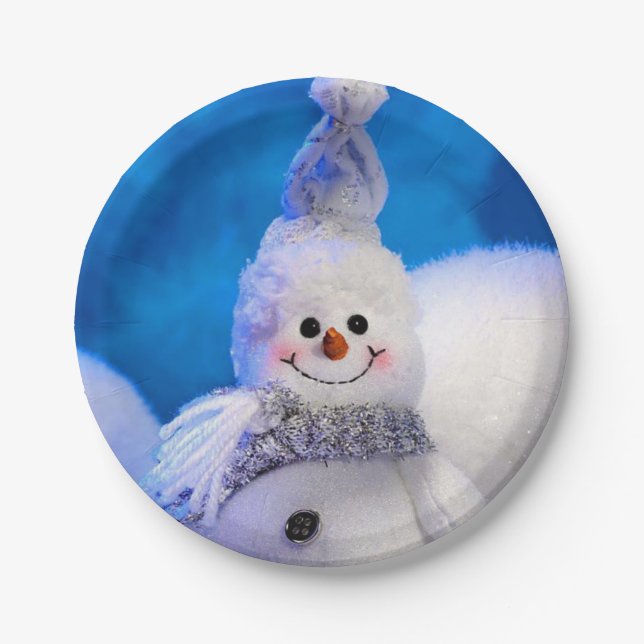 Prato De Papel Placas de papel Natal (Frente)