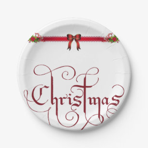 Prato De Papel Placas de papel Natal
